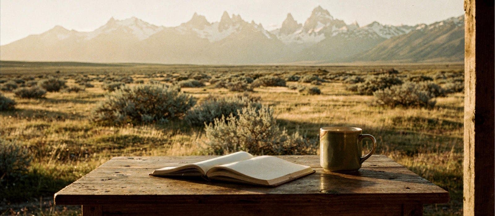 Paisaje patagónico — inspiración para el acompañamiento de Cecilia Sampietro